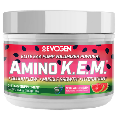 Aminoacizi Pudra, Evogen, Amino K.E.M. Elite EAA Pump Volumizer, 30 Serviri