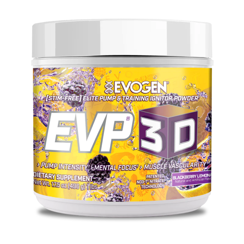 Pre-Workout fara Cafeina, Evogen, EVP 3D, 20 / 40 Serviri