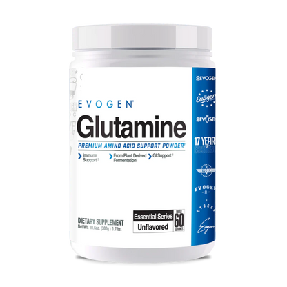 Glutamina, Evogen, Glutamine, Recovery + Immune Support, 300g