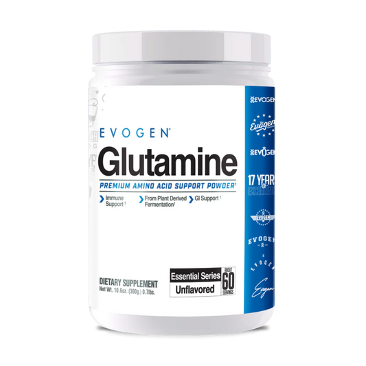 Glutamina, Evogen, Glutamine, Recovery + Immune Support, 300g