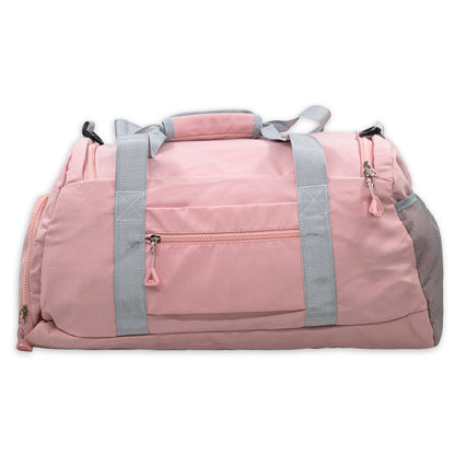 Geanta Fitness, Gym Stack, Sport Bag, Pink / White
