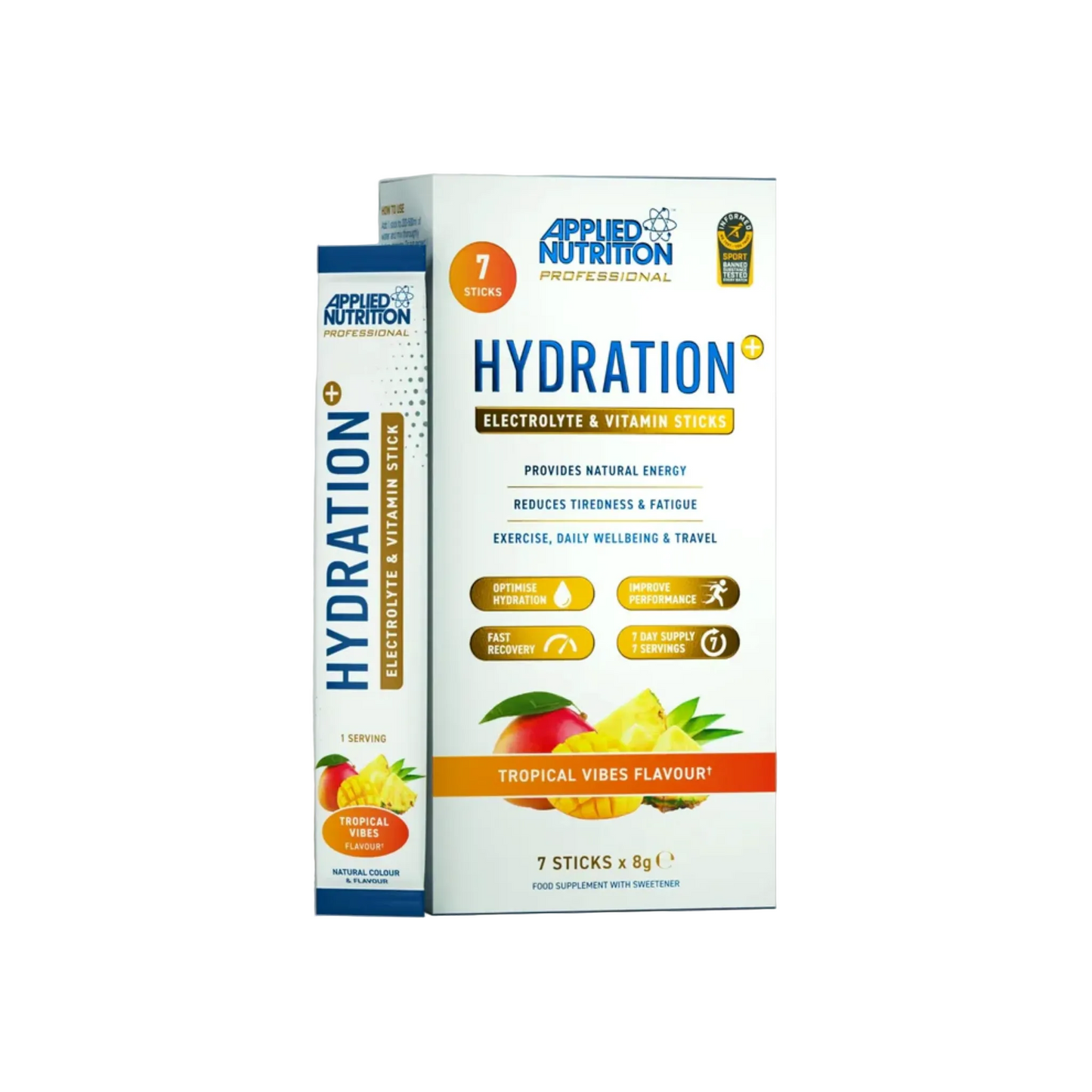 Electroliti Si Vitamine, Applied Nutrition, Hydration Electrolyte & Vitamins, 7x8g