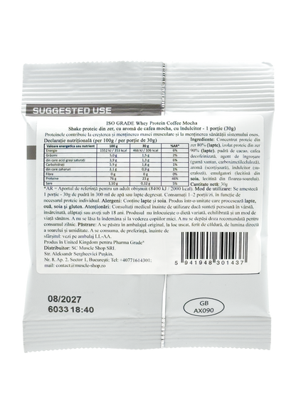 Proteina din Zer, Pharma Grade, ISO Grade, 30g