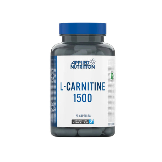 L-Carnitina Capsule, Applied Nutrition, L-Carnitine 1500, 120 Capsule