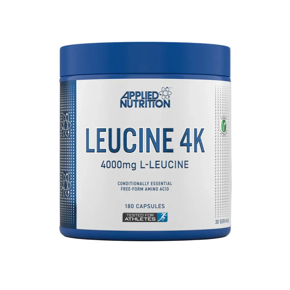 Aminoacizi Capsule, Applied Nutrition, L-Leucine 4K, 180 Capsule