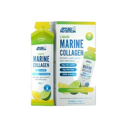 Colagen Marin, Applied Nutrition, Liquid Marine Collagen, 10x30g