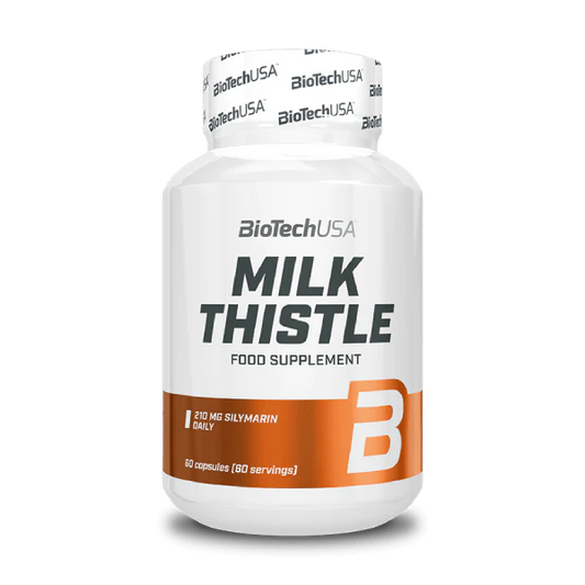 Supliment pentru Sanatatea Hepatica, BioTechUSA, Milk Thistle, 60 Capsule