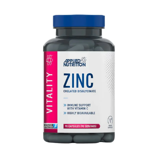Zinc Bisglicinat, Applied Nutrition, Zinc, 90 Capsule