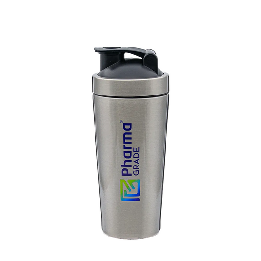 Shaker Metalic, Pharma Grade, Metalic Shaker, 750ml