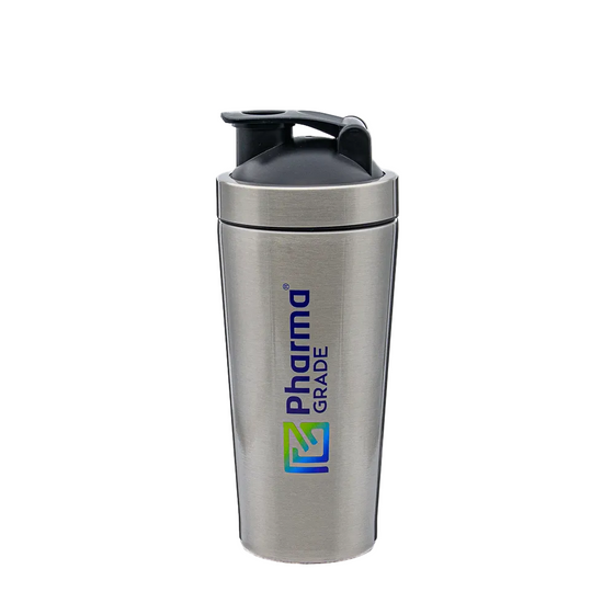 Shaker Metalic, Pharma Grade, Metalic Shaker, 750ml