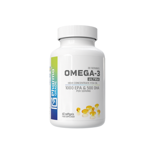 Acizi Grași Omega-3, Pharma Grade, Omega-3 Ultra, 60 Softgels