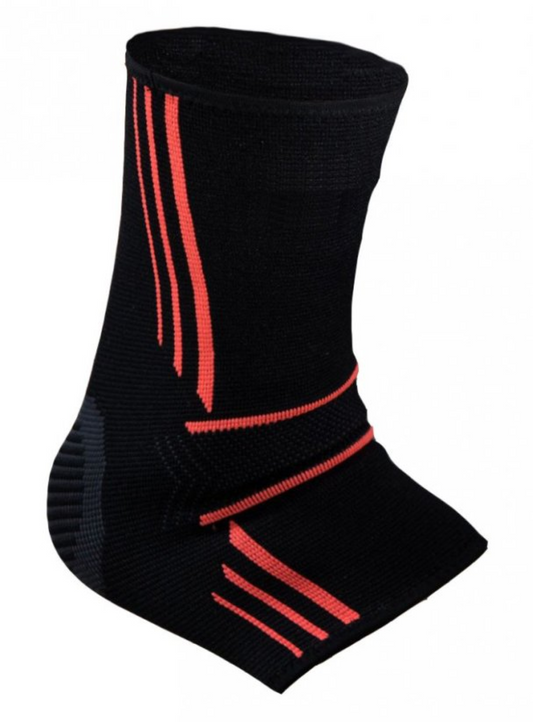 Suport Elastic pentru Glezna, Power System, Ankle Support Evo, Orange