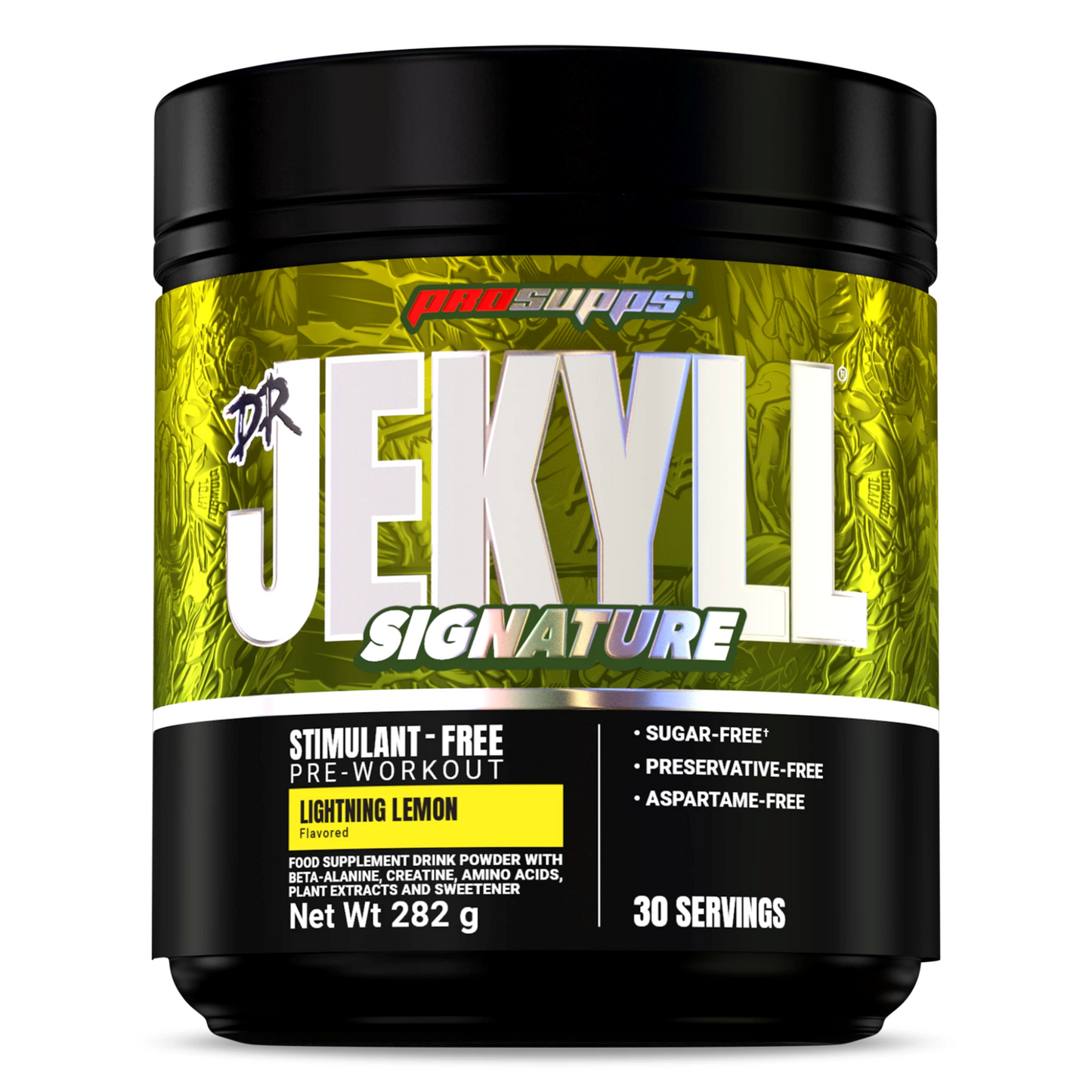 Pre-Workout fara Stimulenti, ProSupps, Dr. Jekyll Signature Stim-Free, 282g