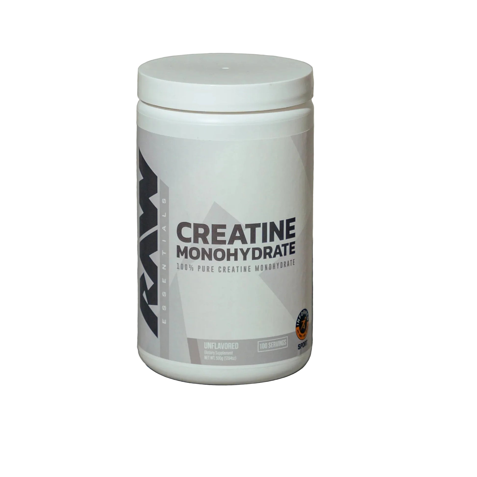 Creatina Monohidrata, RAW Nutrition, 100% Creatine Monohydrate, 510g