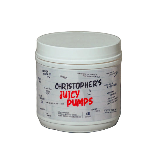 Pre-Workout fara Stimulenti, RAW Nutrition, Christopher's Juicy Pumps Stim-Free, 480g