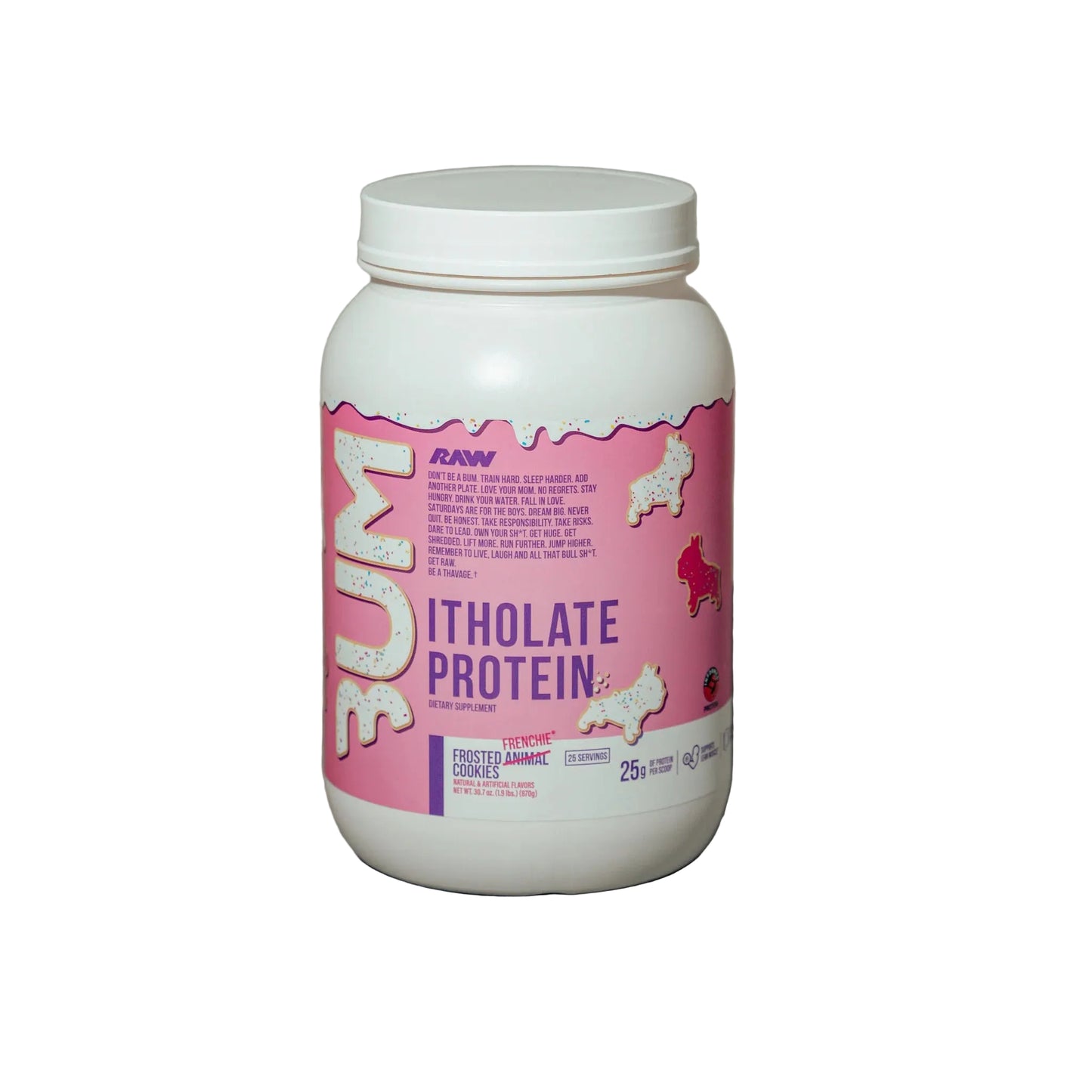 Proteina din Zer Izolat, RAW Nutrition, CBUM Series Itholate Protein, 775g