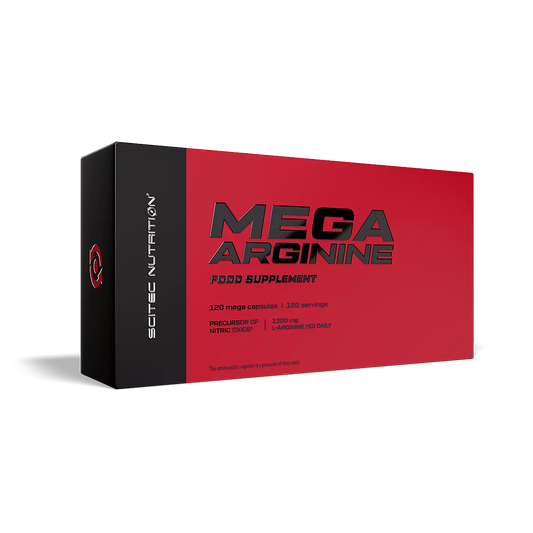 Arginina Capsule, Scitec Nutrition, Mega Arginine, 120 Capsule