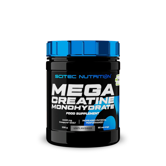 Creatina Monohidrata, Scitec Nutrition, Mega Creatine Monohydrate, 306g