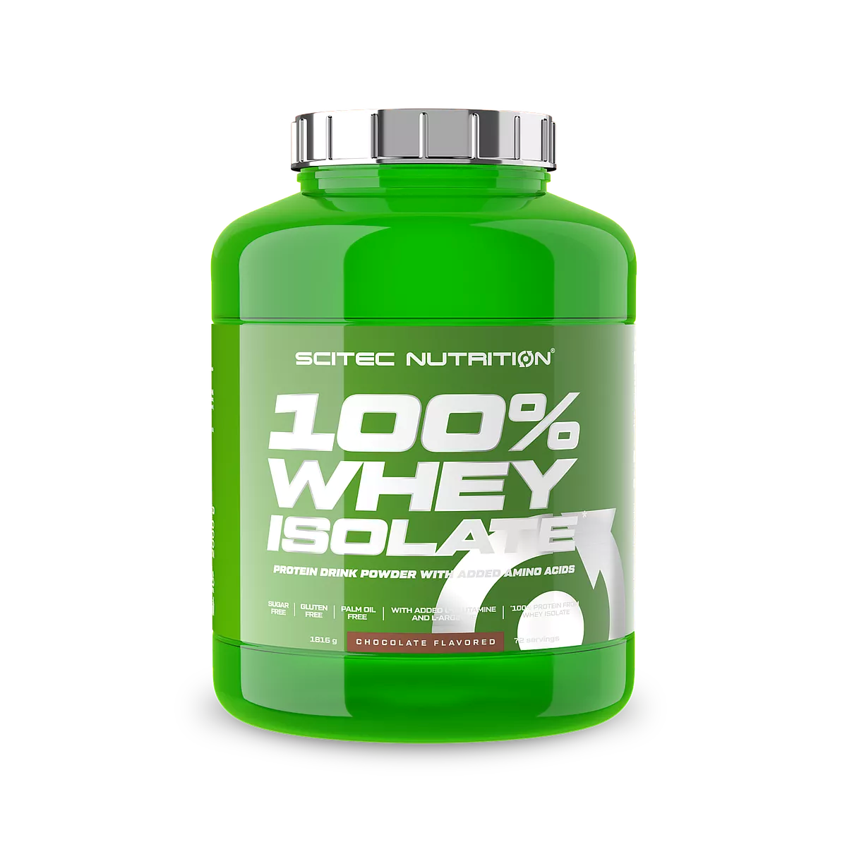 Proteina din Zer Izolata, Scitec Nutrition, 100% Whey Isolate, 1816g