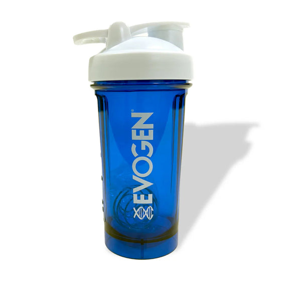 Evogen, Pro Shaker 500ml, Alb, Albastru