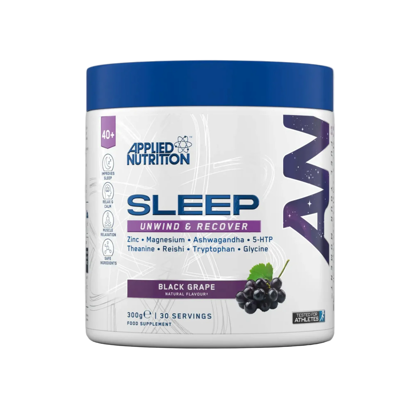 Supliment pentru Igiena Somnului, Applied Nutrition, Sleep, Unwind & Recover, 300g