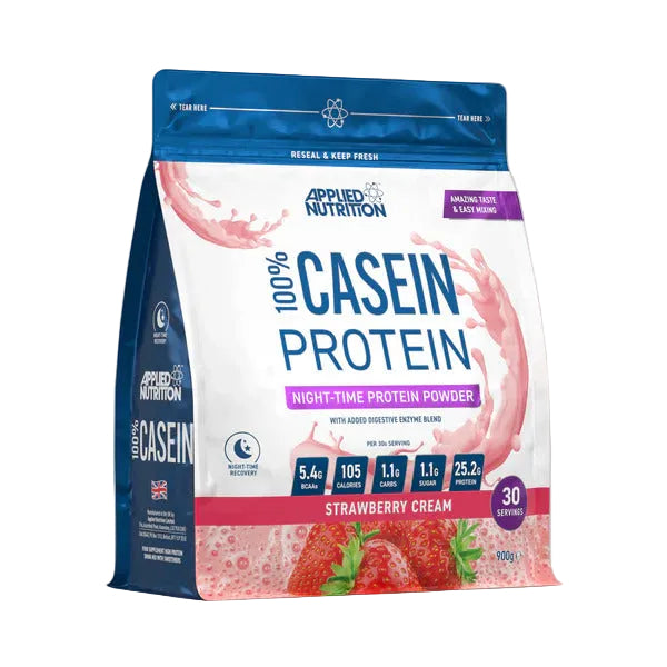 Cazeina, Applied Nutrition, 100% Casein Protein, 900g