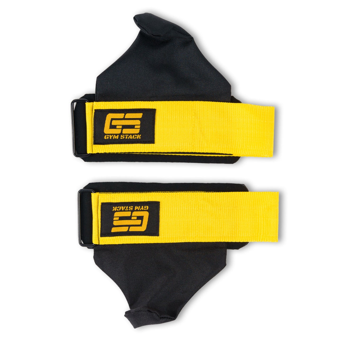 Chingi cu Carlig, Gym Stack, Lifting Hook Cordura, Negru / Galben