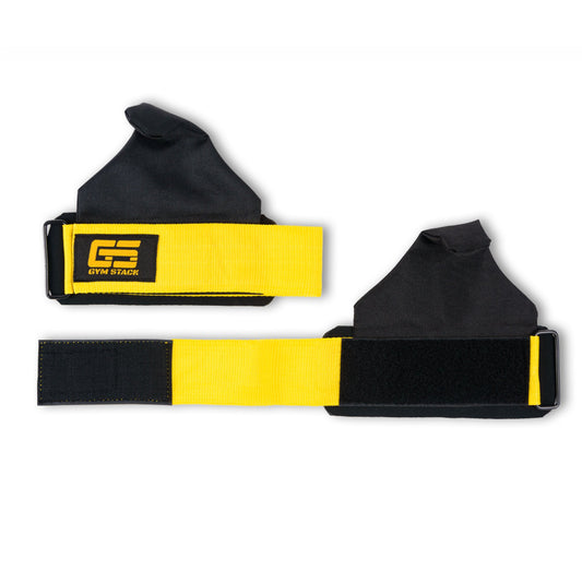 Chingi cu Carlig, Gym Stack, Lifting Hook Cordura, Negru / Galben