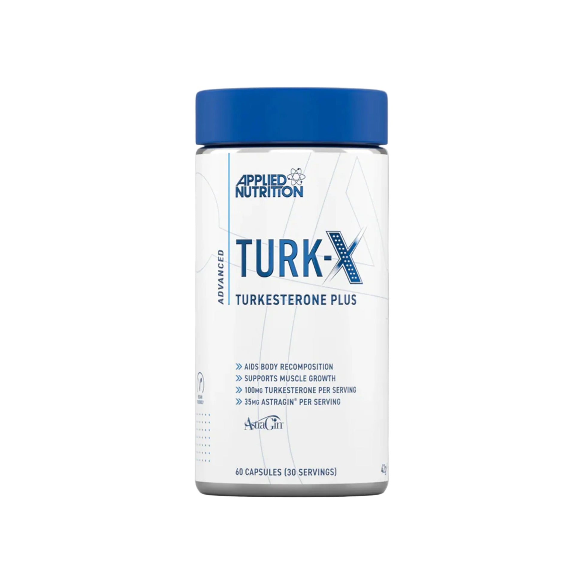 Turkesterone, Applied Nutrition, Turk-X, 60 Capsule