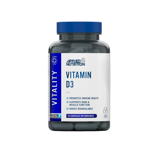 Vitamina D3, Applied Nutrition, Vitamin D3 3000 UI, 90 Capsule