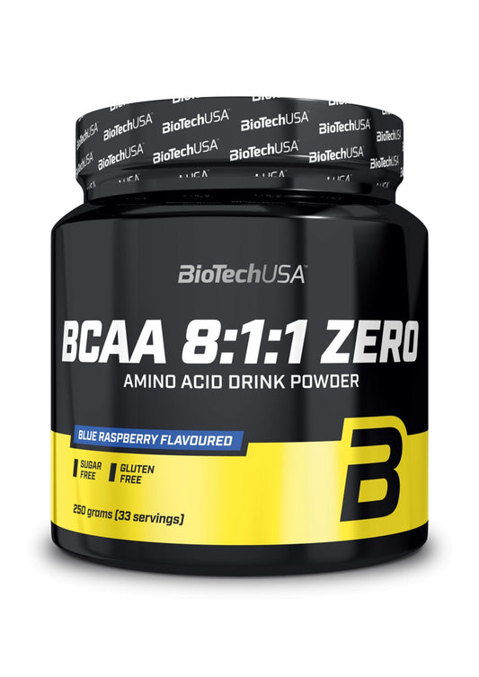 Aminoacizi BCAA pudra - BioTechUSA BCAA 8:1:1 Zero 250g