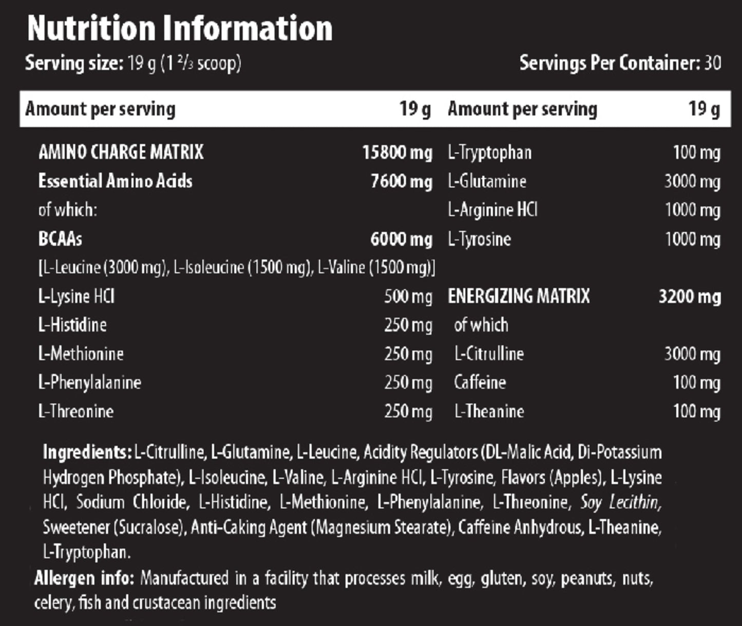 Aminoacizi - Scitec Nutrition Amino Charge 570g