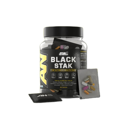 Complex Vitamine si Minerale, Applied Nutrition, Black Stak, The Ultimate Health Pack, 30 Portii