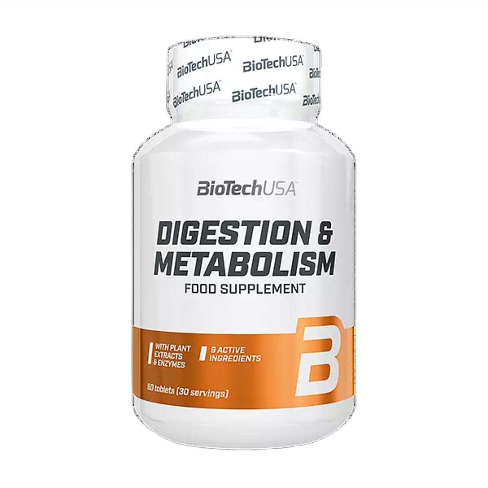 Enzime digestive , BiotechUSA, Digestion & Metabolism, 60tbs