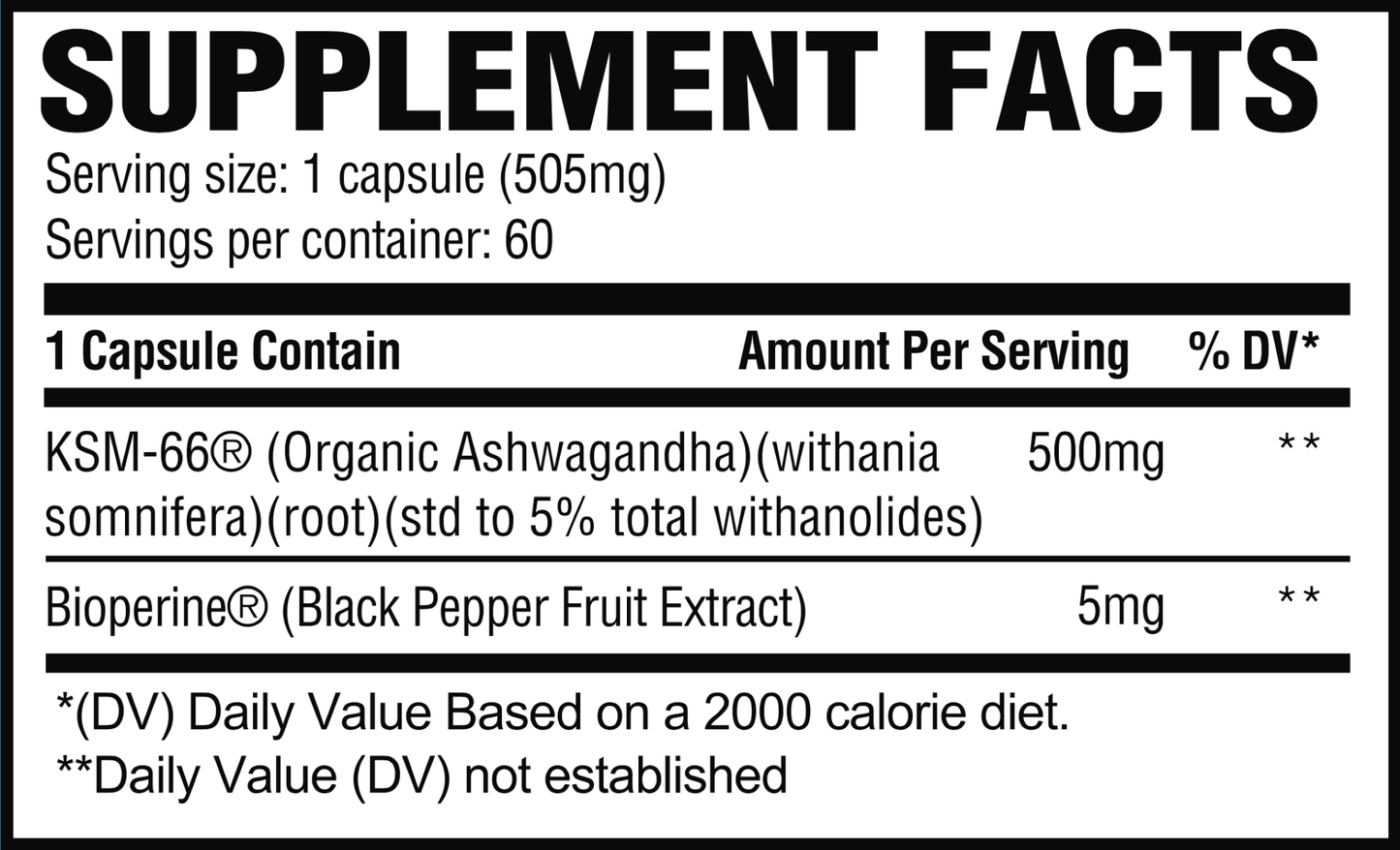Extract de Ashwagandha, REVIVE Ashwaganda, 60 capsule