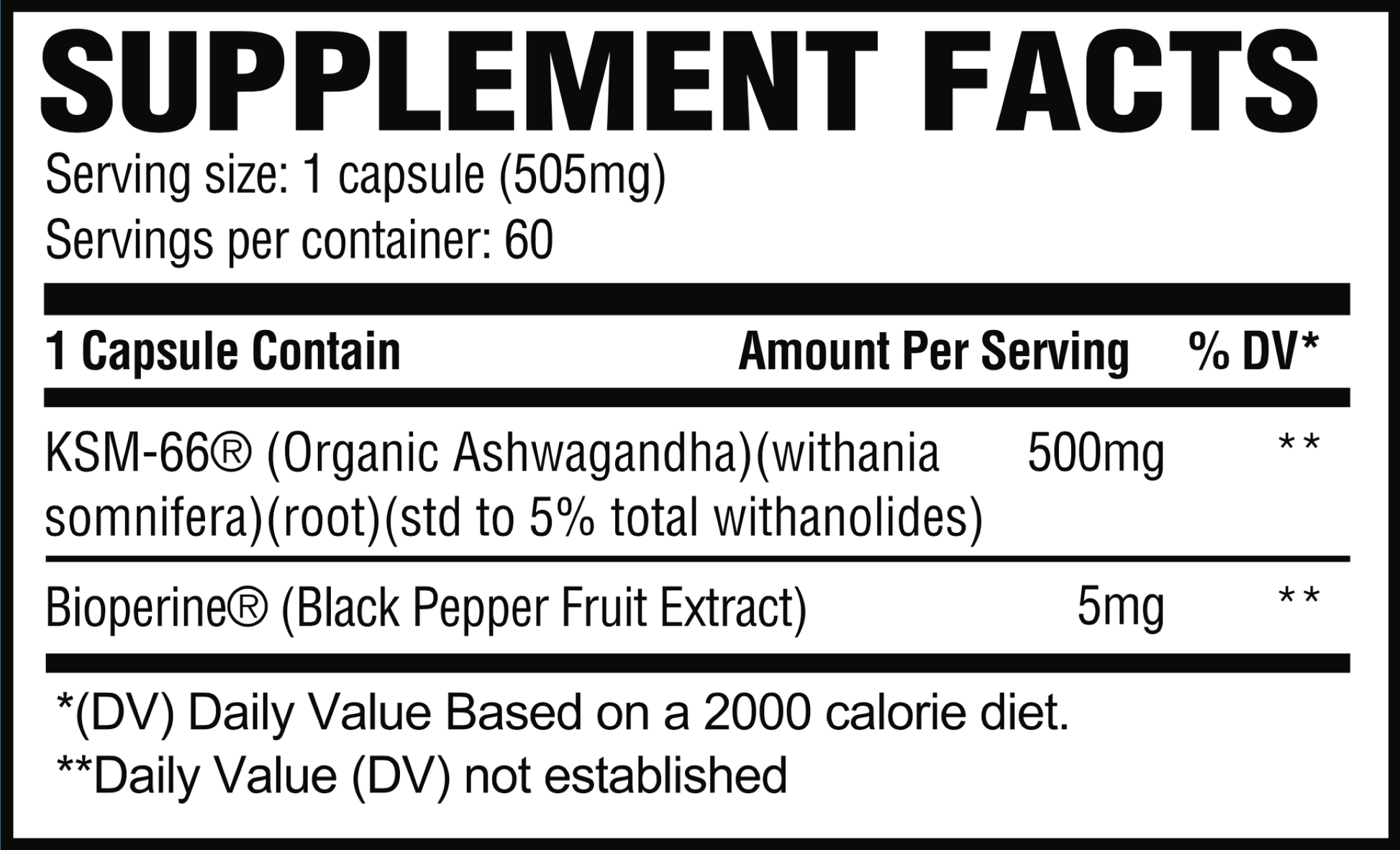 Extract de Ashwagandha, REVIVE Ashwaganda, 60 capsule