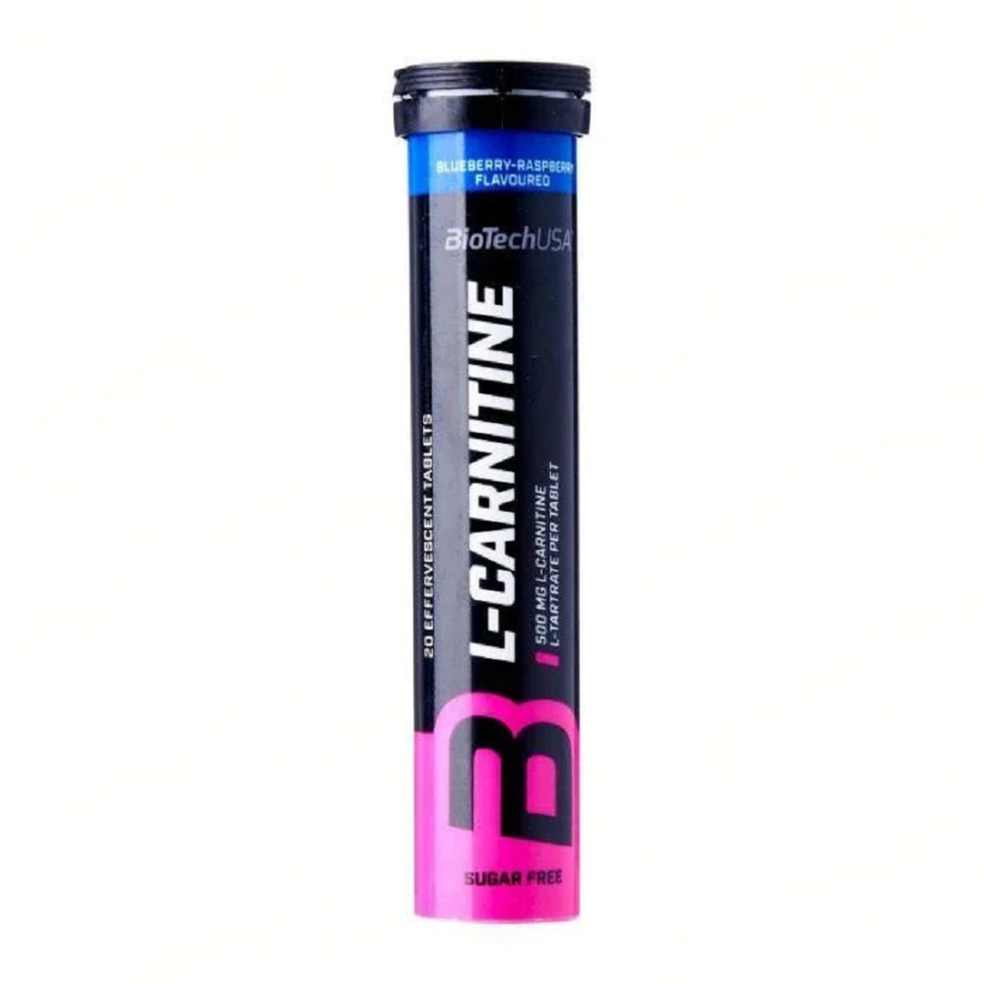 L-Carnitina Efervescenta, BiotechUSA, L-Carnitine, 20 tablete
