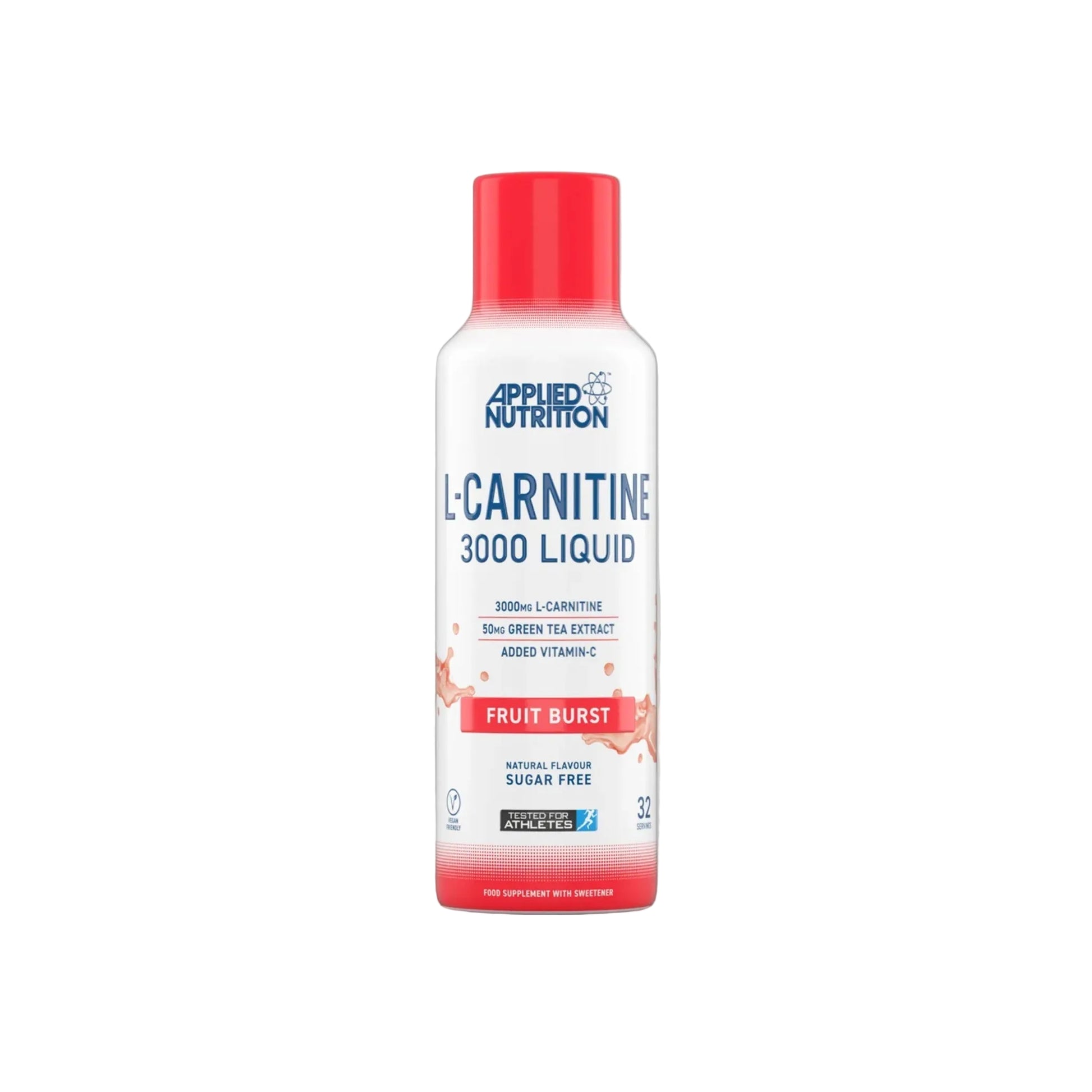 L-Carnitina Lichida, Applied Nutrition, L-Carnitine Liquid 3000, 480ml
