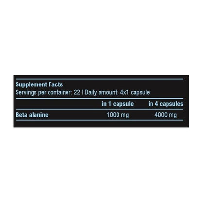 Pre-Workout, BioTechUSA, Beta Alanine, 90 Mega capsules