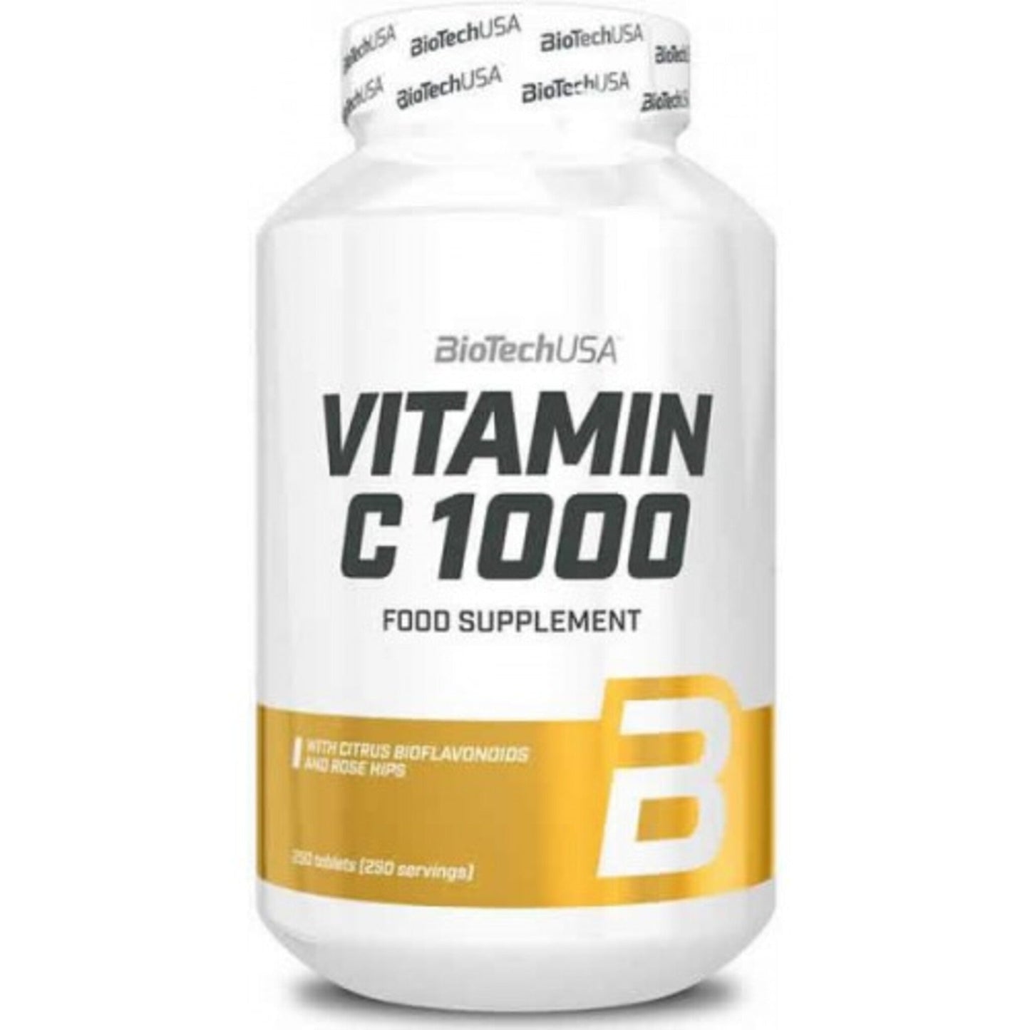 Vitamina C, BioTechUSA Vitamin C 1000, 250 tabs